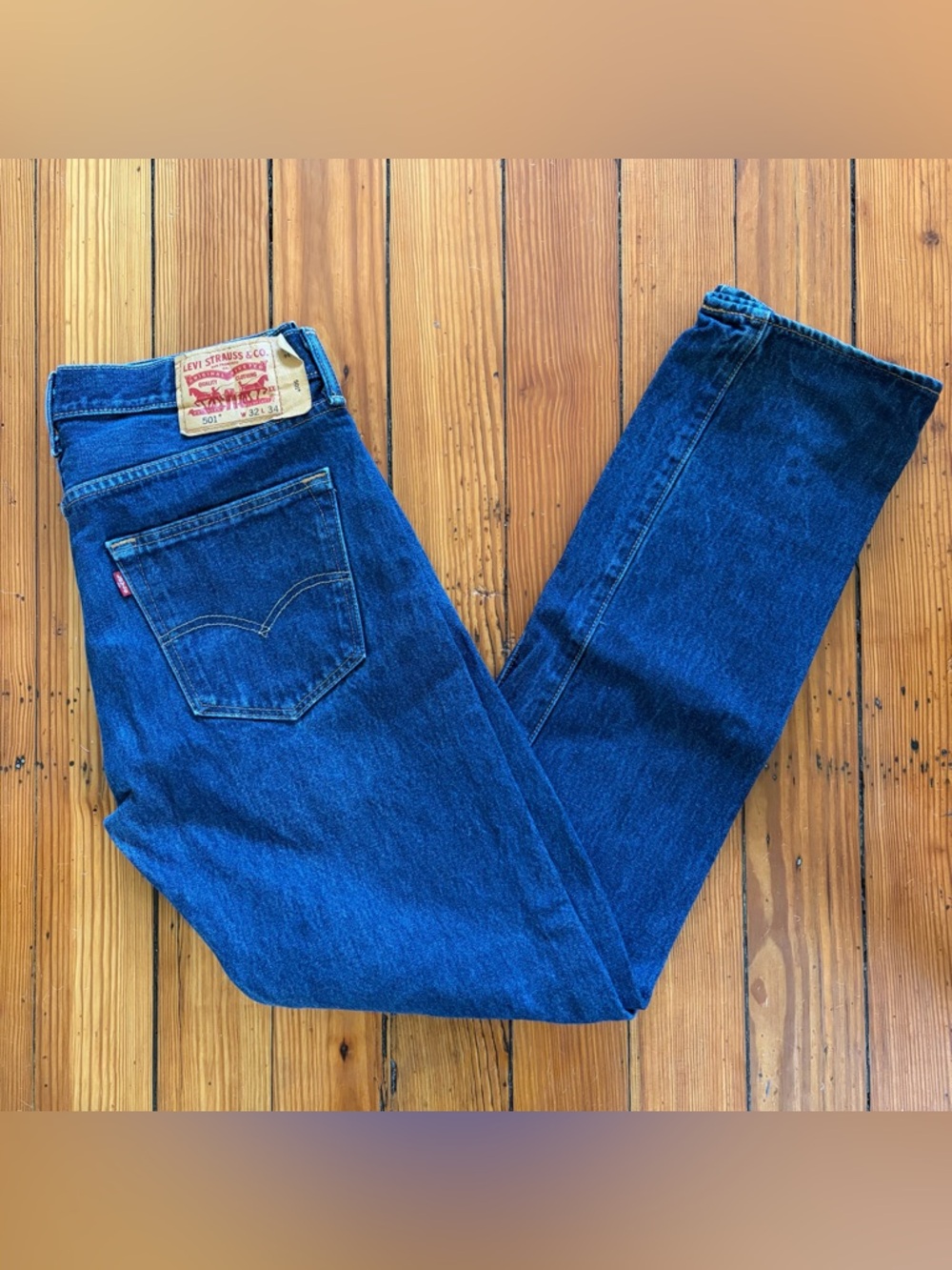 Levi’s 501 Original Men’s Jeans Dark Wash
